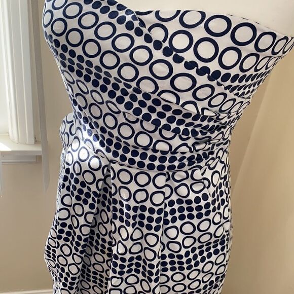 VINTAGE 𝅺Outback Red Geometric Circle Dress - Picture 2 of 8